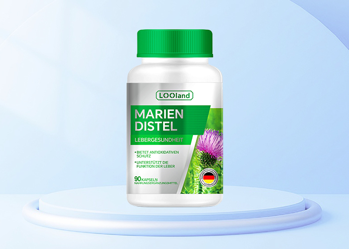 Highly concentrated milk thistle liver protection tablets